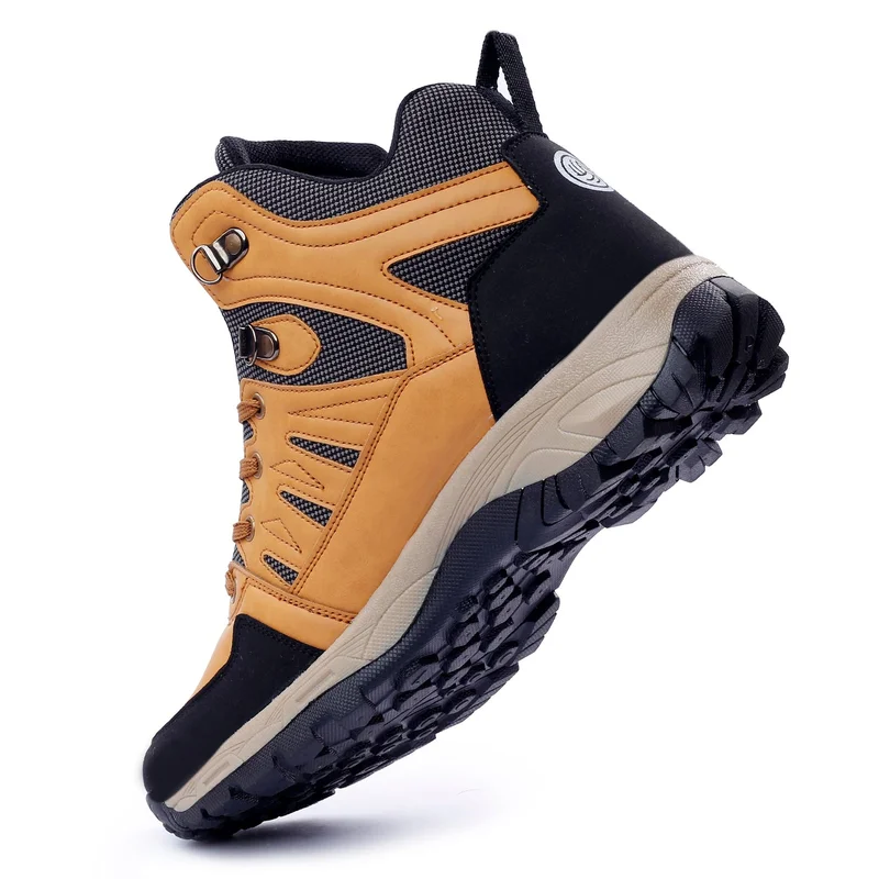 Bacca Bucci Tan Hunter 6 inch Outdoor Hiking Boots for Men | Best Price UAE